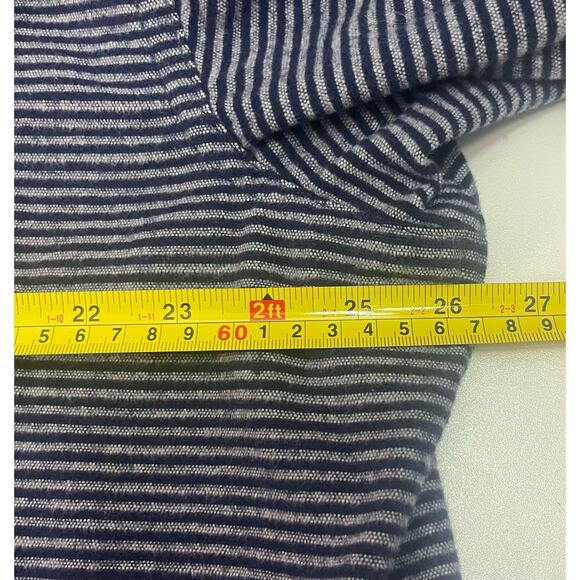 LL Bean Shirt Men XL Blue Striped Button Down Thick Outdoor Plaid Work Hike - Picture 4 of 6